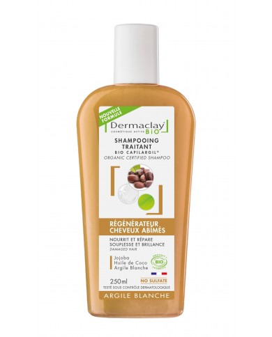 Shampooing Régénérateur Cheveux Abimés - Certifié Bio*