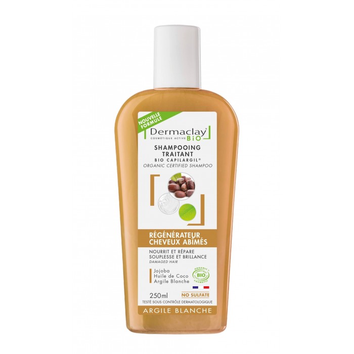 Shampooing Régénérateur Cheveux Abimés - Certifié Bio*