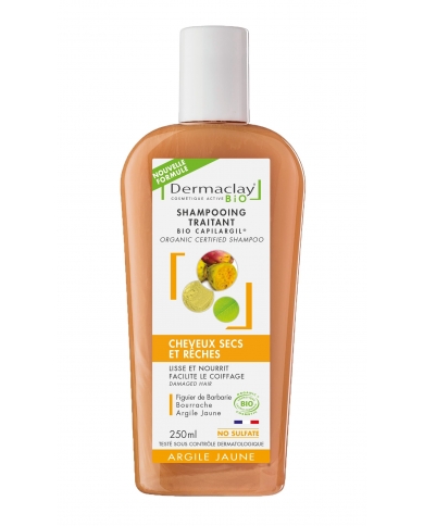 Shampooing Cheveux Secs & Rêches - Certifié Bio*