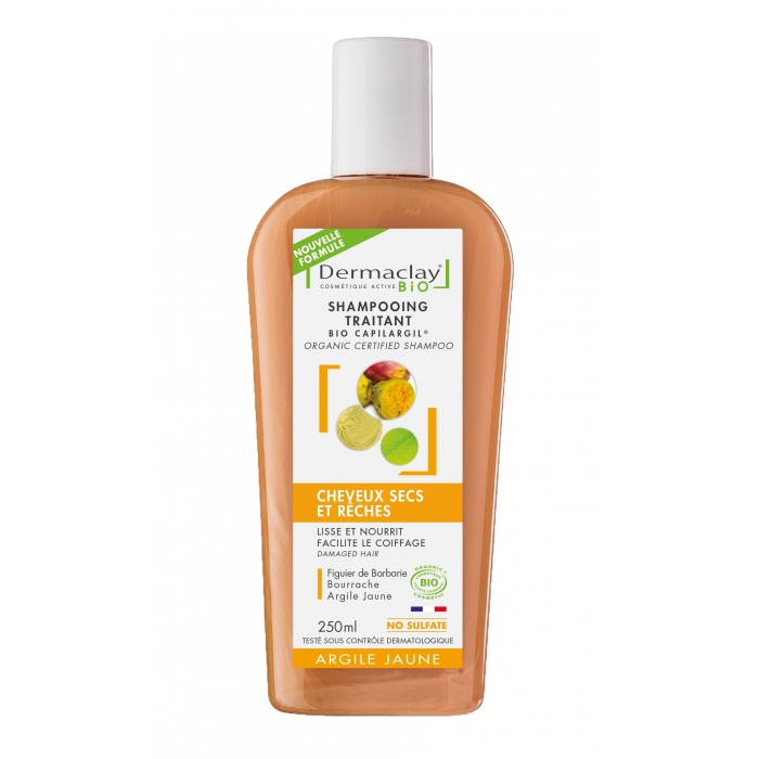Shampooing Cheveux Secs & Rêches - Certifié Bio*