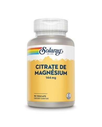 Citrate de Magnésium de Solaray