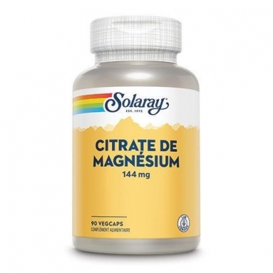 Citrate de Magnésium de Solaray