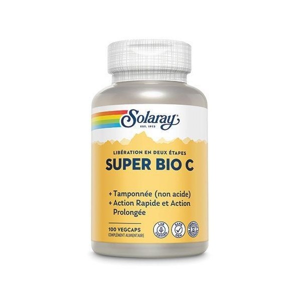 Vitamine Super Bio C Tamponnée en capsules