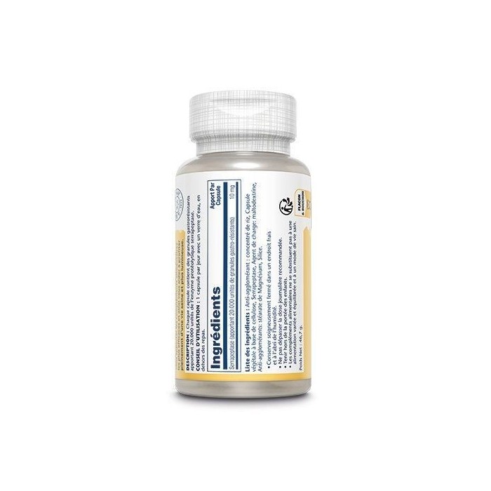 Serrapeptase 10mg - en Capsules