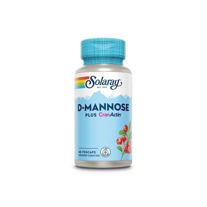 D-Mannose plus Cranactin® 60 vegcaps