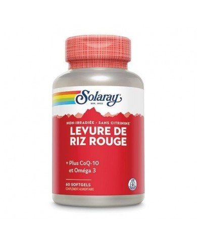 Levure de Riz Rouge Plus CoQ10 plus Omega 3