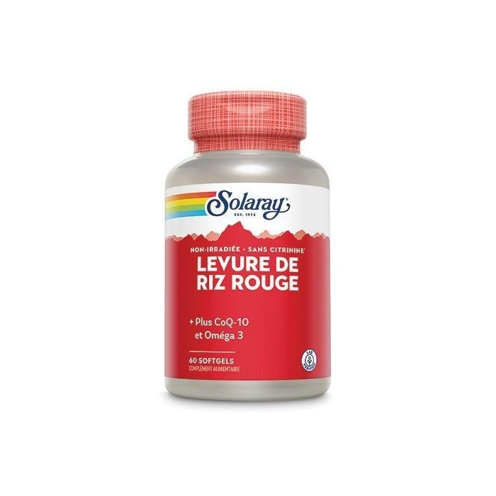 Levure de Riz Rouge Plus CoQ10 plus Omega 3
