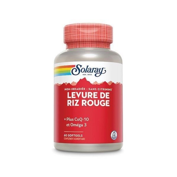Levure de Riz Rouge Plus CoQ10 plus Omega 3
