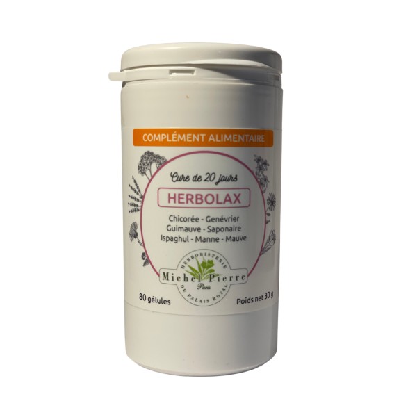 Herbolax en gélules Herboristerie du Palais Royal Paris Michel Pierre