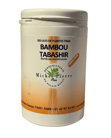 Bambou tabashir en gélules