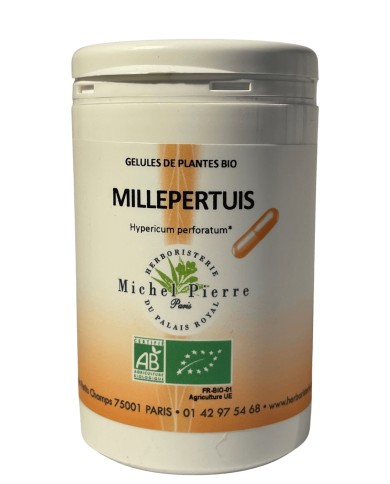 Millepertuis en gélules Bio Michel Pierre Herboristerie du Palais Royal - Paris