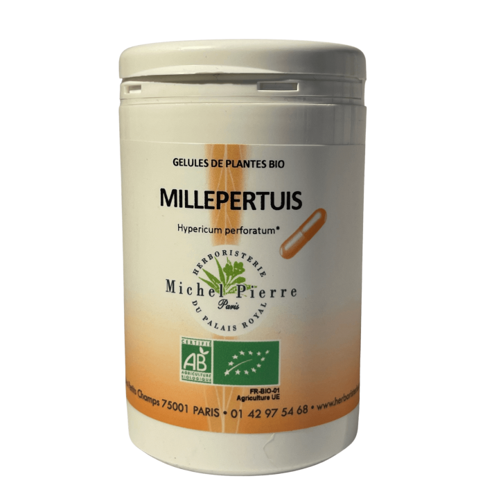 Millepertuis en gélules Bio Michel Pierre Herboristerie du Palais Royal - Paris
