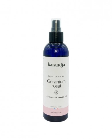 Géranium rosat en eau florale Bio