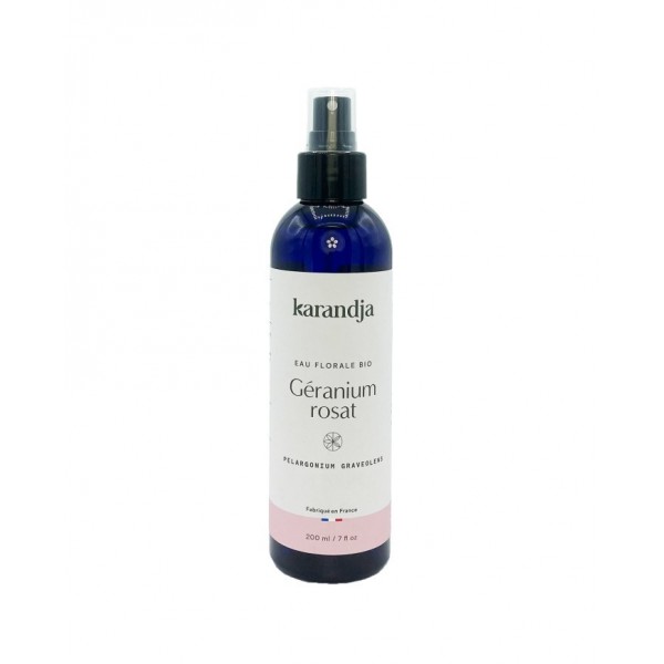 Géranium rosat en eau florale Bio