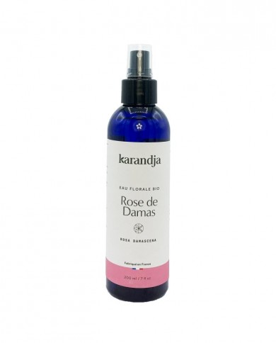 Rose de Damas en eau florale Bio