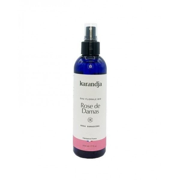 Rose de Damas en eau florale Bio