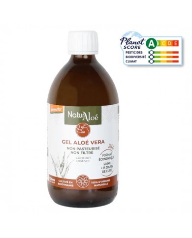 Gel aloe vera à boire 500 ml
