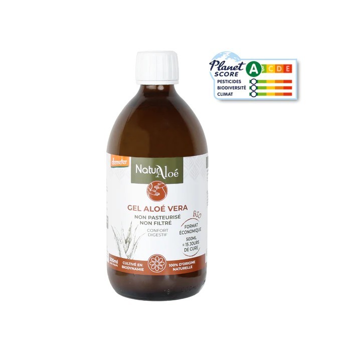 Gel aloe vera à boire 500 ml