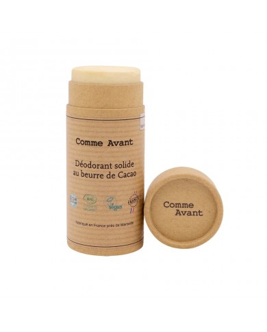 Déodorant solide au beurre de cacao