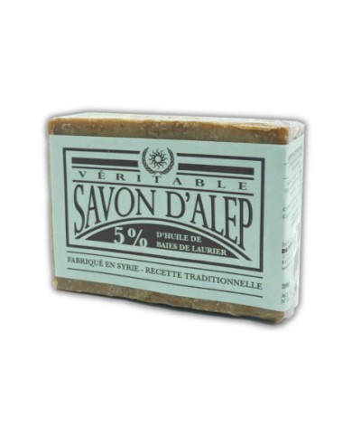 Savon d'Alep 5% Huile de Laurier