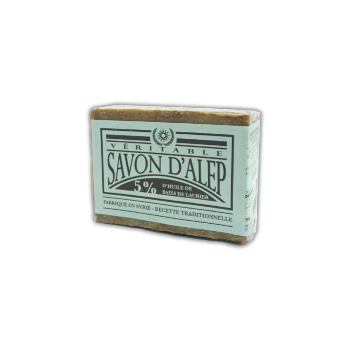 Savon d'Alep 5% Huile de Laurier