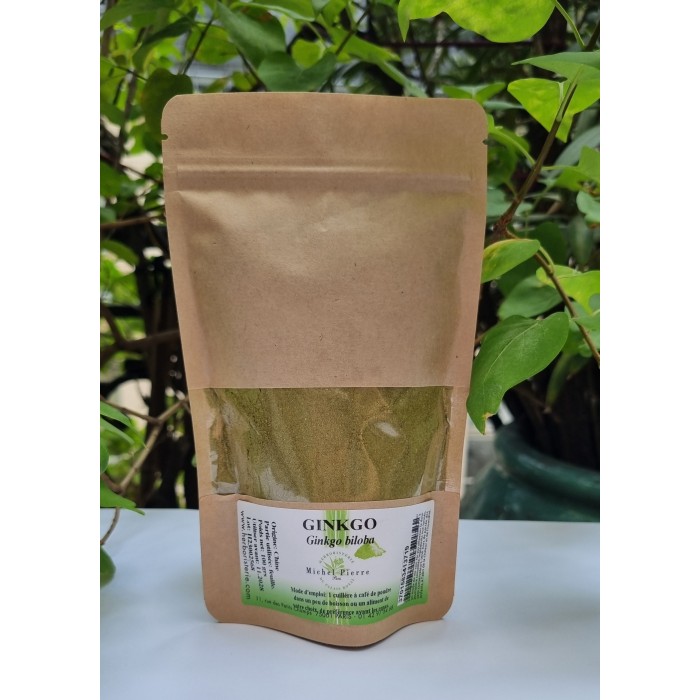 Ginkgo biloba en poudre