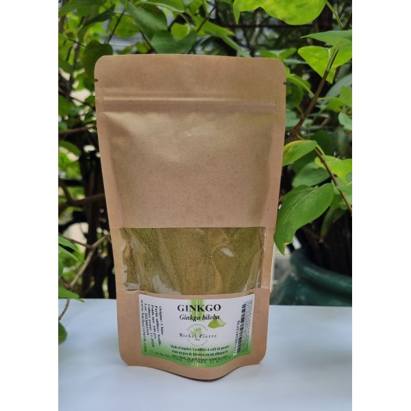 Ginkgo biloba en poudre