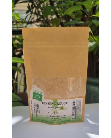 Ginseng rouge en poudre
