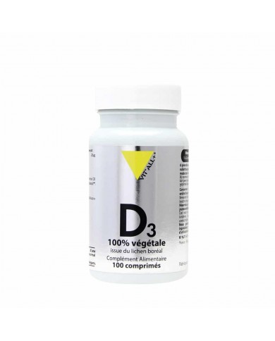 Vitamine D3 100% végétale
