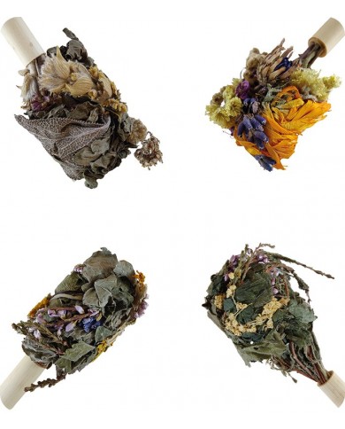 Coffret de 4 bouquets à infuser Bio