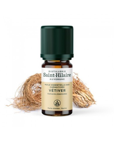Vétiver en huile essentielle Bio