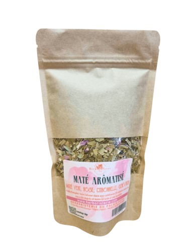 Maté arômatisé Rose, Citronnelle et Genévrier