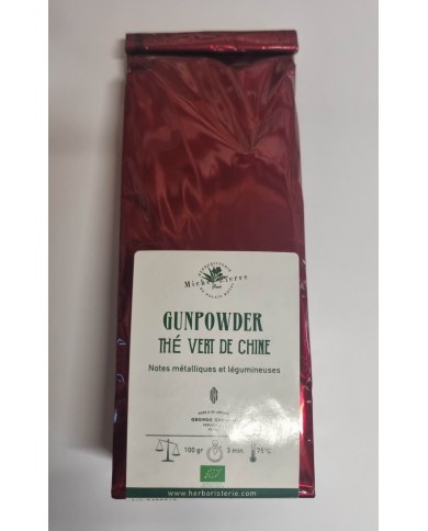 Thé Vert Gunpowder en vrac