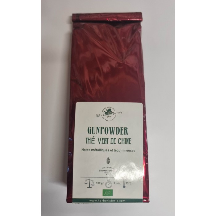Thé Vert Gunpowder en vrac