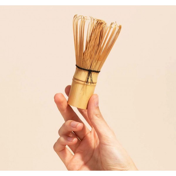 Fouet en Bambou traditionnel pour préparation Matcha