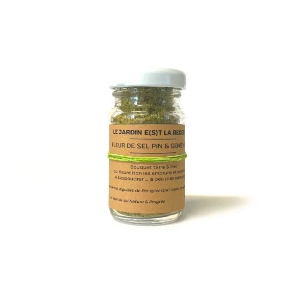 Fleur de sel Pin et Genièvre