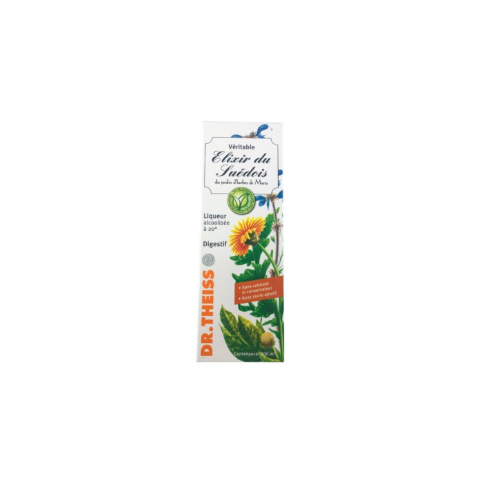 Elixir du Suédois à 20°d'alcool