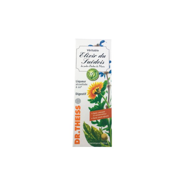 Elixir du Suédois à 20°d'alcool