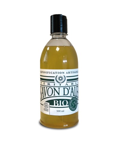 Savon d'Alep BIO liquide 5% huile de laurier