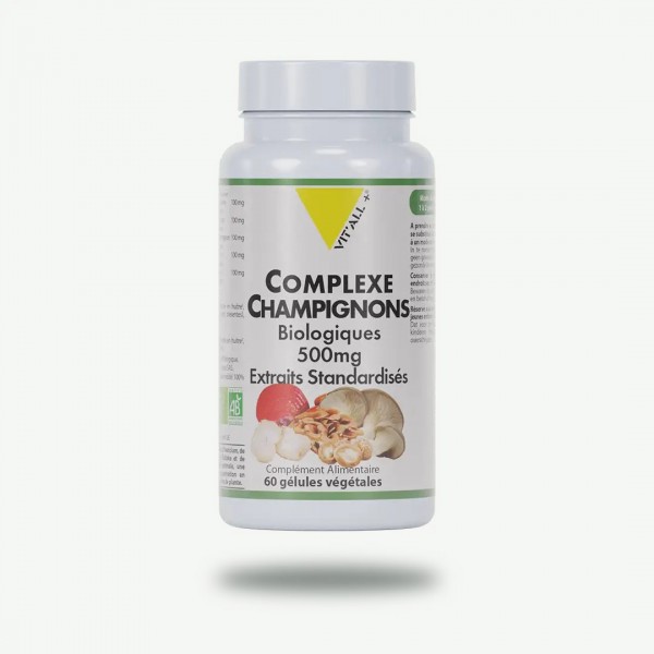 Complexe Champignons Biologique 500 mg