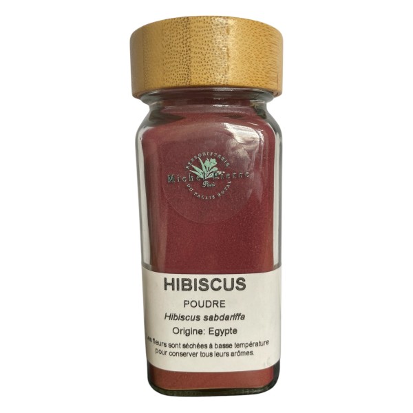 Hibiscus "Bissap" en poudre - pot à épice