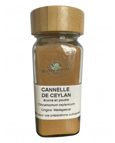Cannelle de Ceylan en poudre - pot à épice