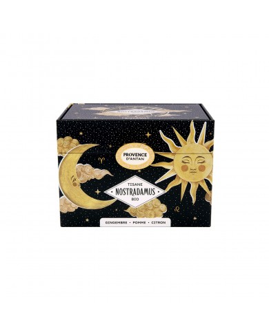 Tisane Nostradamus Bio en infusettes en Coffret métal