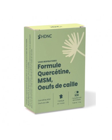 ALLERGIES HDNC - Quercetine - MSM - Oeuf de Caille