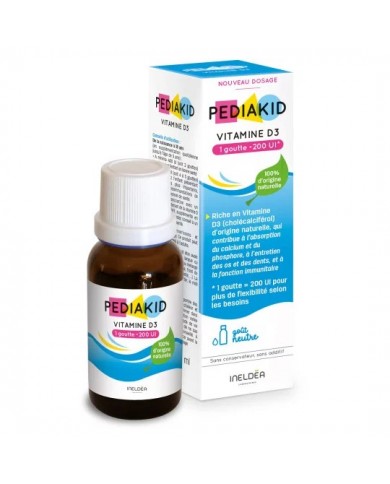 Vitamine D3 - 200UI - Pediakid
