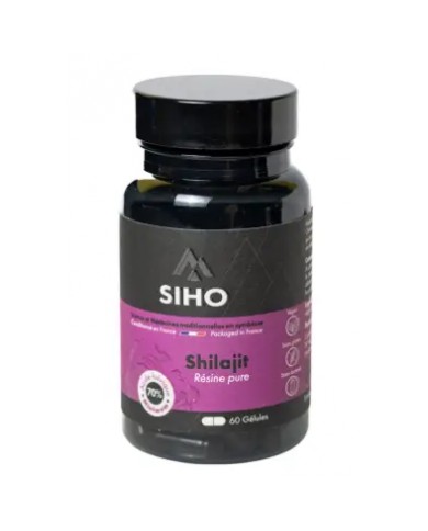 Shilajit résine pure, en gélules