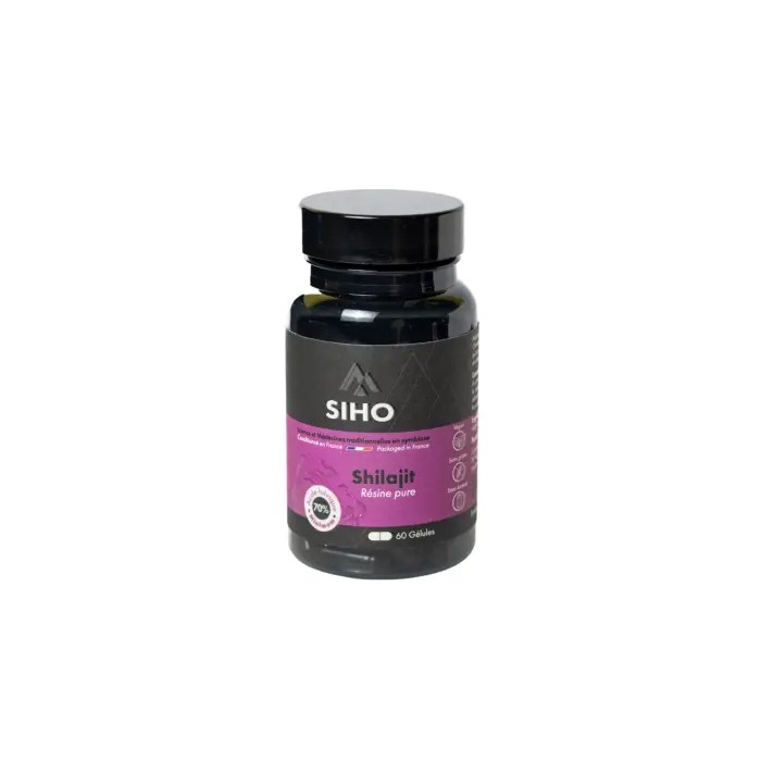 Shilajit résine pure, en gélules