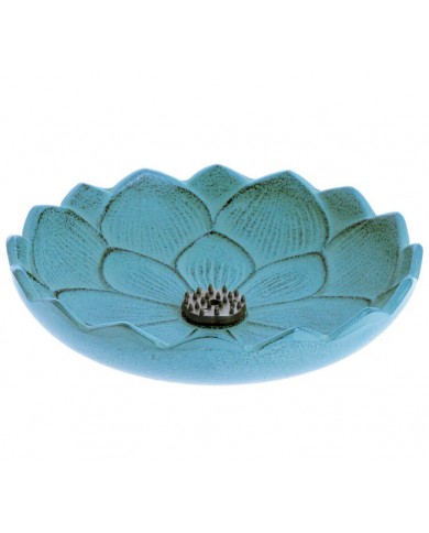 Brûle-parfum Lotus Bleu Clair
