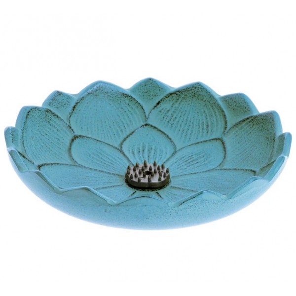 Brûle-parfum Lotus Bleu Clair