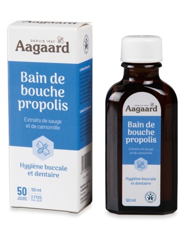 Propolis en bain de bouche